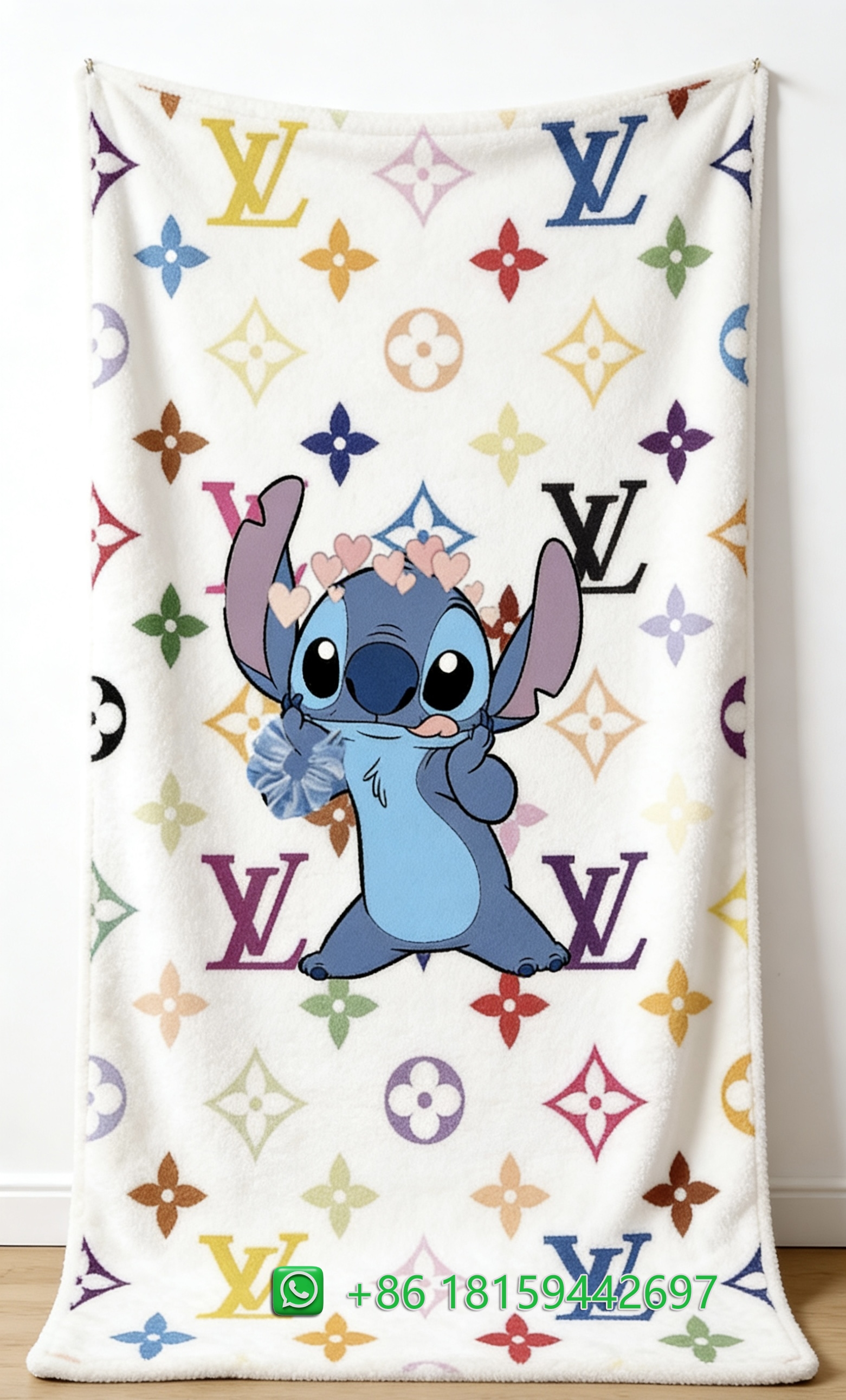 Louis Vuitton Throw Blankets
